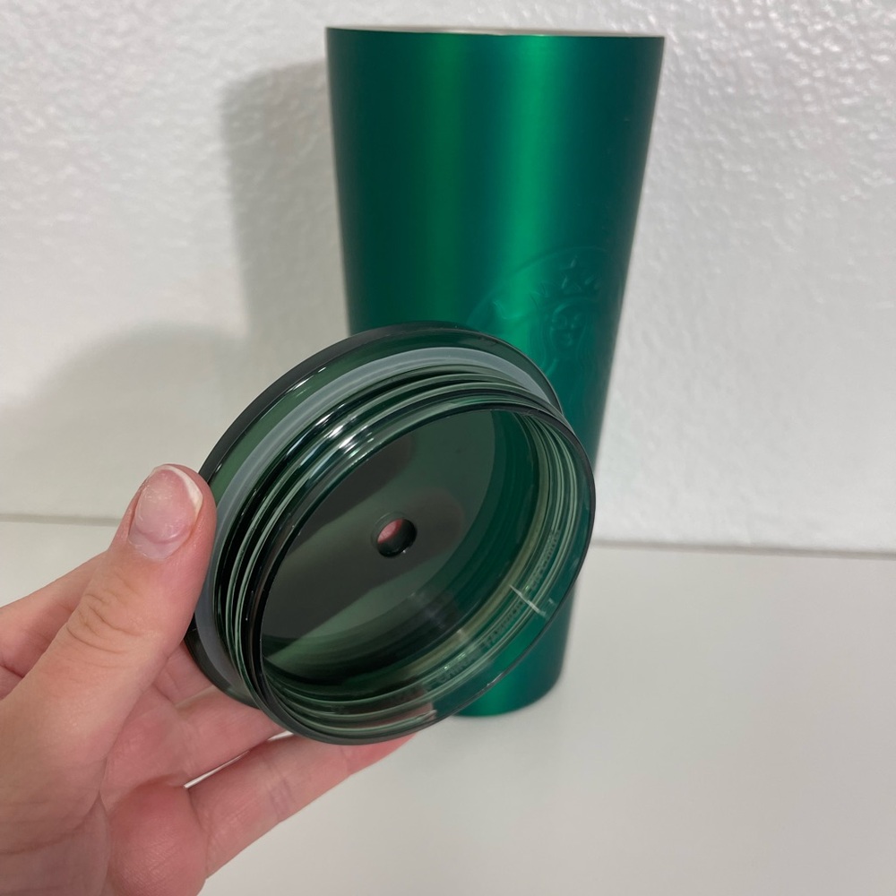 Starbucks Green Tumbler Venti 24oz - Picture 5 of 9